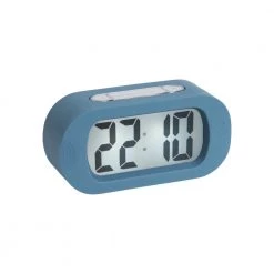 Karlsson Gummy Digital Alarm Clock - Blue