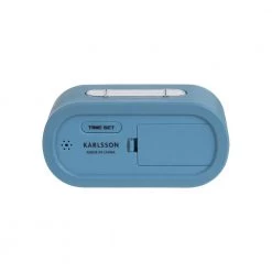 Karlsson Gummy Digital Alarm Clock - Blue