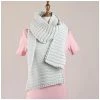 Hello Friday Best Friend Knit Scarf – Ice SCARVES, CLOTHING & FASHION ACCESSORIES