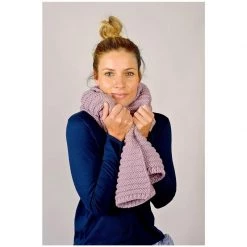 Hello Friday Best Friend Knit Scarf – Mauve