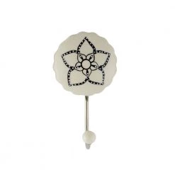 Amalfi Passaro Ceramic Wall Hook – Flower