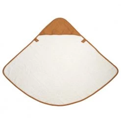 Fabelab Organic Baby Hooded Towel – Ochre Bear
