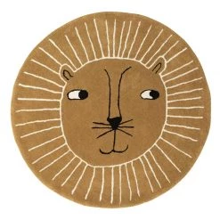 OYOY BABY & TODDLER GIFTS Caramel Lion Rug (95cm)