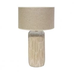 Banyan Home Feather Table Lamp (71cm)