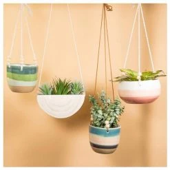 Urban Products Country Style Veio Green Hanging Planter