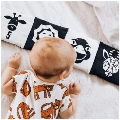 My Family Book Luxe Fold Out Soft Book - On Safari Restocked