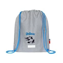 Amooze Dr Seuss Drawstring Bag – One Fish Two Fish (Tile)