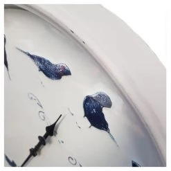 LaVida CLOCKS Blue Bird Rustic Metal Clock (47.5cm)