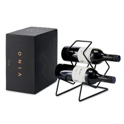 Bendo Luxe Vino Wine Rack Black