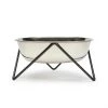 Bendo Luxe Woof Dog Bowl - Chrome & Black