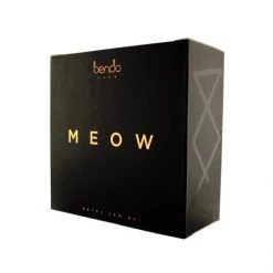 Bendo Luxe Meow Cat Bowl - Copper Bowl & Chrome Stand Metallics