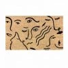 Potted Faces Doormat DOORMATS, DOOR STOPS & DRAUGHTSTOPPERS