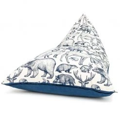 Cocoon Couture Restocked Kids Wild Ones Bean Bag & Liner - Ink