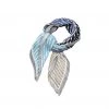 Tiger Tree SCARVES, CLOTHING & FASHION ACCESSORIES Multi Blue Stripe Neck & Head Scarf