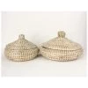 Rembrandt Fine Arts Lidded Seagrass Basket Set