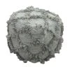 Rembrandt Fine Arts Grey Woollen Pouf Furniture