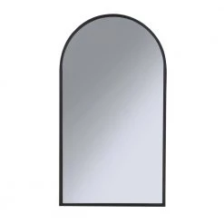 Amalfi MIRRORS Acton Black Arch Mirror (90cm)