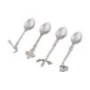 Vignette Home Country Style Fleur Teaspoon Set