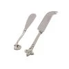 Vignette Home Country Style Fleur Cheese Knife & Spreader Set