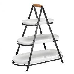 Ladelle Three Tier Oblong Serving Tower Women's Gifts - Over $50