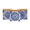 Ladelle Last Chance - Final Few Noah Aztec Canister Set – Blue (3pc)