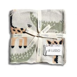 Di Lusso Living NEW ARRIVALS Jungle Safari Baby Blanket
