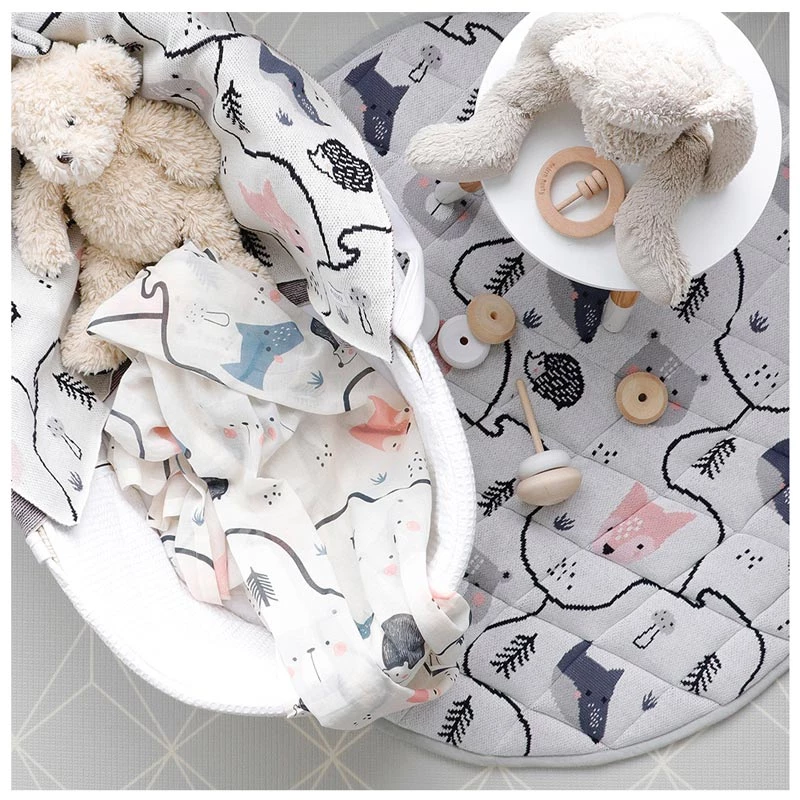 Di Lusso Living NEW ARRIVALS Forest Walk Baby Playmat