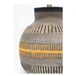 Stoneleigh & Roberson Tribal Resin Lamp (48.5cm) Lighting