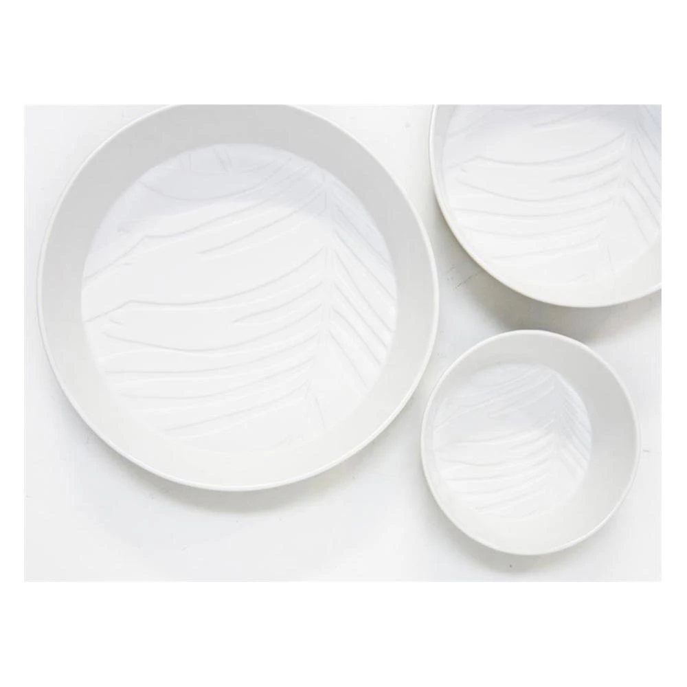 Banyan Home Last Chance - Final Few White Tropic Medium Bowl