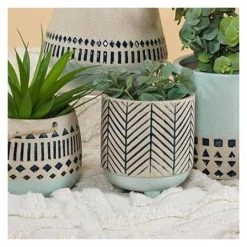 Urban Products VASES & PLANTERS Kyra Planter With Legs - Navy (12cm)