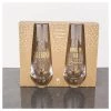Urban Products Gold Celebrate Stemless Champagne Glasses (2pc) Restocked