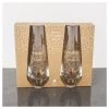 Urban Products Gold Hello Bubbles Stemless Champagne Glasses (2pc)