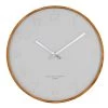 One Six Eight Freya Cool Grey Wall Clock (50cm) Coastal