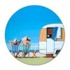 100% New Zealand Graham Young Placemat Set/4 – Caravan Bliss