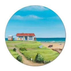 100% New Zealand Graham Young Placemat Set/4 – Bach On The Hill Kiwiana