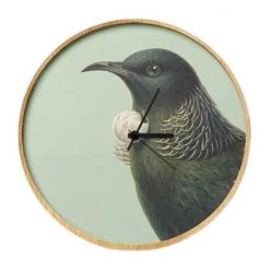 100% New Zealand Restocked Hushed Tui Clock (32cm)