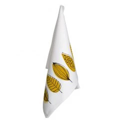 Ogilvies Design Organic Cotton Tea Towel – Forest Ochre
