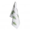 Ogilvies Design Reusable & Eco Friendly Organic Cotton Tea Towel – Green Leaf