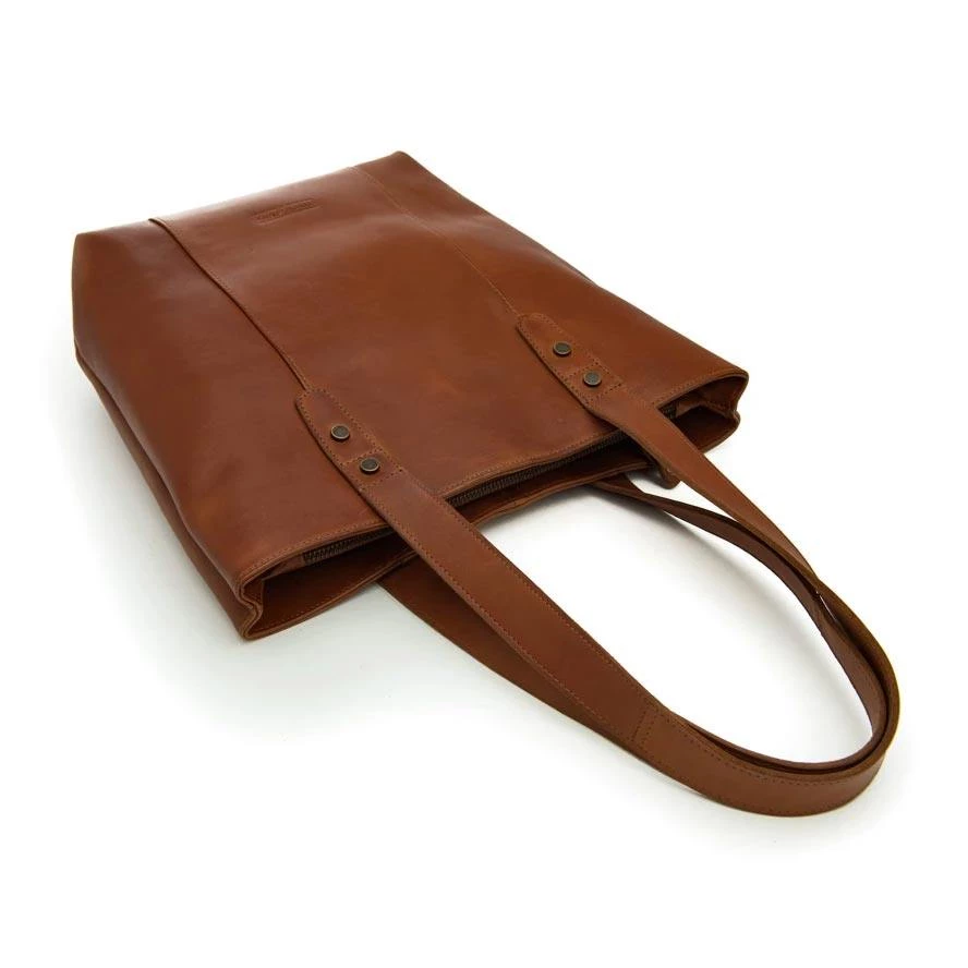 Stitch & Hide Leather Isabelle Tote Shoulder Bag - Maple Valentines Day