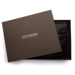 Stitch & Hide Leather Juliette Clutch Bag - Espresso Black