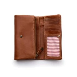 Stitch & Hide Women's Leather Paiget Wallet Classic Collection - Maple