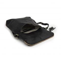 Stitch & Hide Leather Alexa Satchel Bag - Black