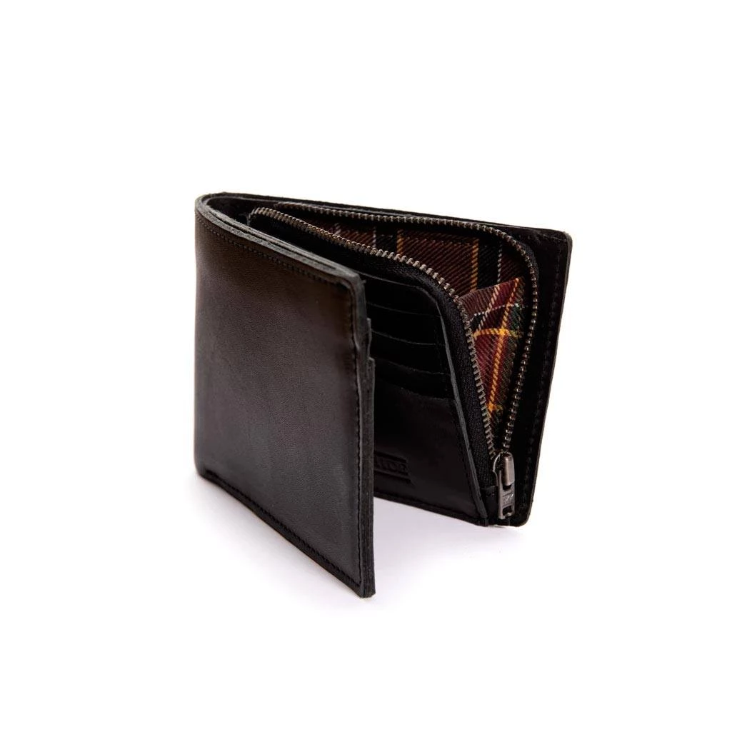 Stitch & Hide Mens Leather Billy Wallet - Black