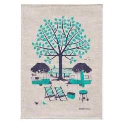 Van Go Collections Linen Summer Tea Towel