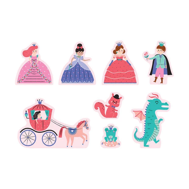 Mudpuppy GIRLS GIFTS Puzzle Play Set - Enchanting Princess