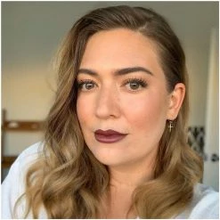 Lindi Kingi Deluxe Exalted Cross Sleeper Earrings - Gold Valentines Day