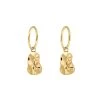 Republic Road Valentines Day Mini Musing Mirer Sleeper Earrings - Gold