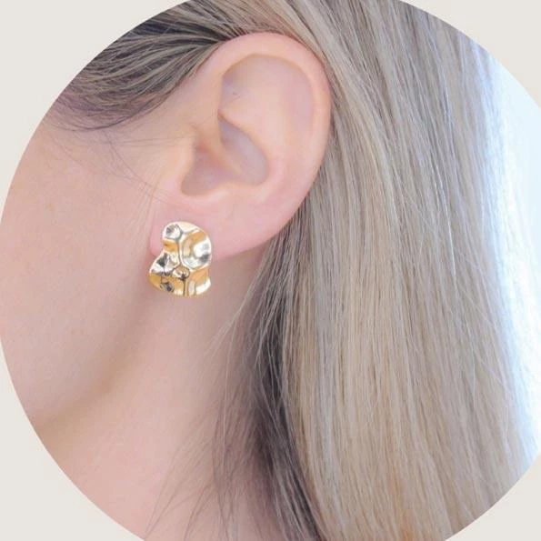 Republic Road Women's Gifts - Over $50 Mirer Marvel Studs - Gold
