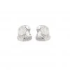Republic Road Mirer Marvel Studs - Silver