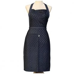 Raine & Humble Black Cygnett Lace Apron